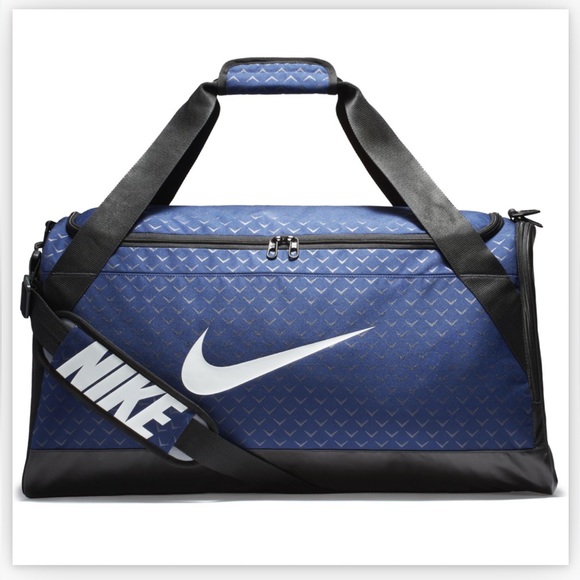 Nike Other - Nike Brasilia 7 Graphic Medium Duffel Bag Color: Binary Blue